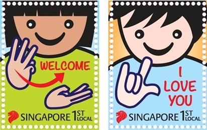 Greeting Sign language