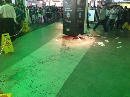 Orchard Cineleisure slashing attack